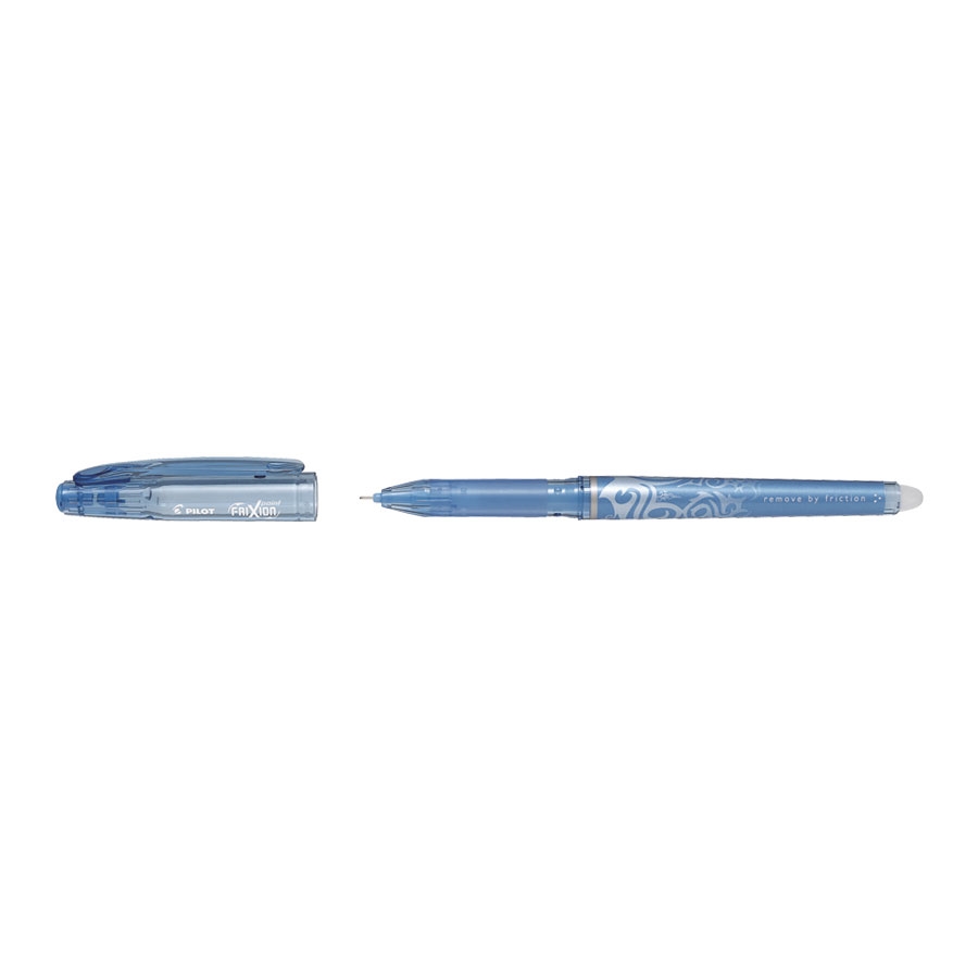 Kuličkové pero Pilot Frixion Point, gumovatelné, světle modré 0,5 mm