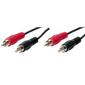 Audio kabel cinch M 2x/cinch M 2x, 1,5 m