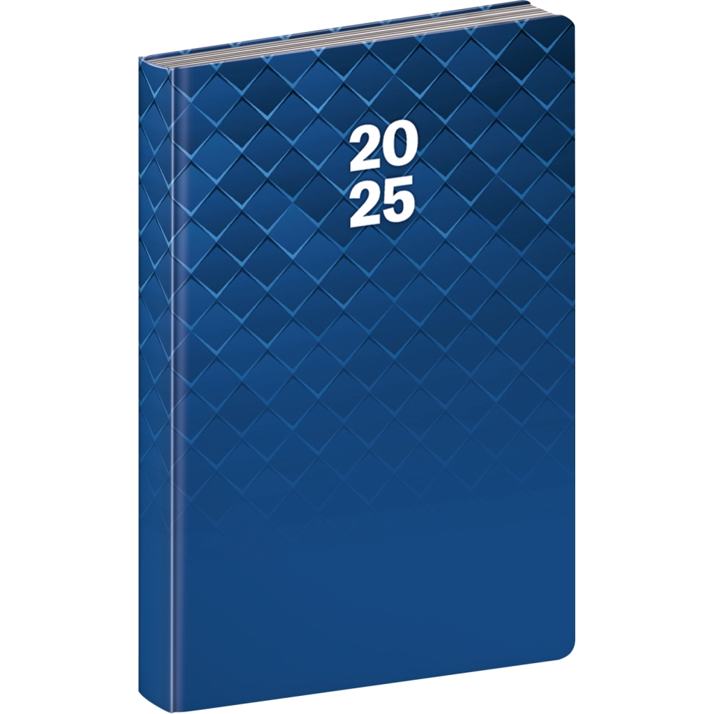 Denní diář Notique Cambio 2025, modrý, 15 x 21 cm