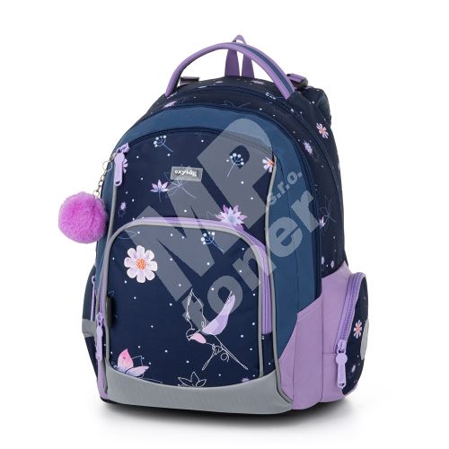 Školní batoh Oxy Go Květiny 1