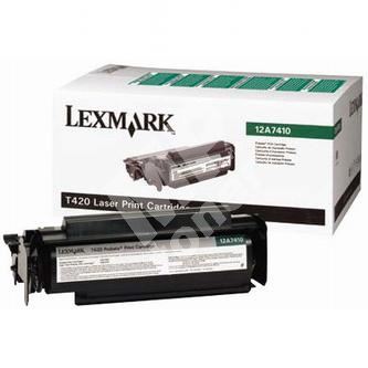 Toner Lexmark T420, 12A7410, originál 1