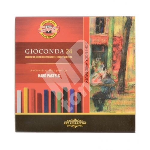 Koh-i-Noor křídy 8114/24 umělecké olejové, sada 24ks 1