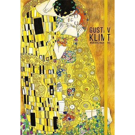 Skicák Shkolyaryk Klimt a Van Gogh, tečkovaný, mix, A5, 80 listů, desky