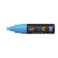 Uni Posca PC-8K akrylový popisovač, 8 mm, sv. modrý 3 (2)
