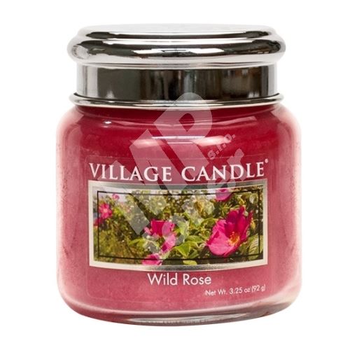 Village Candle Vonná svíčka ve skle, Divoká růže - Wild Rose, 3,75oz 1