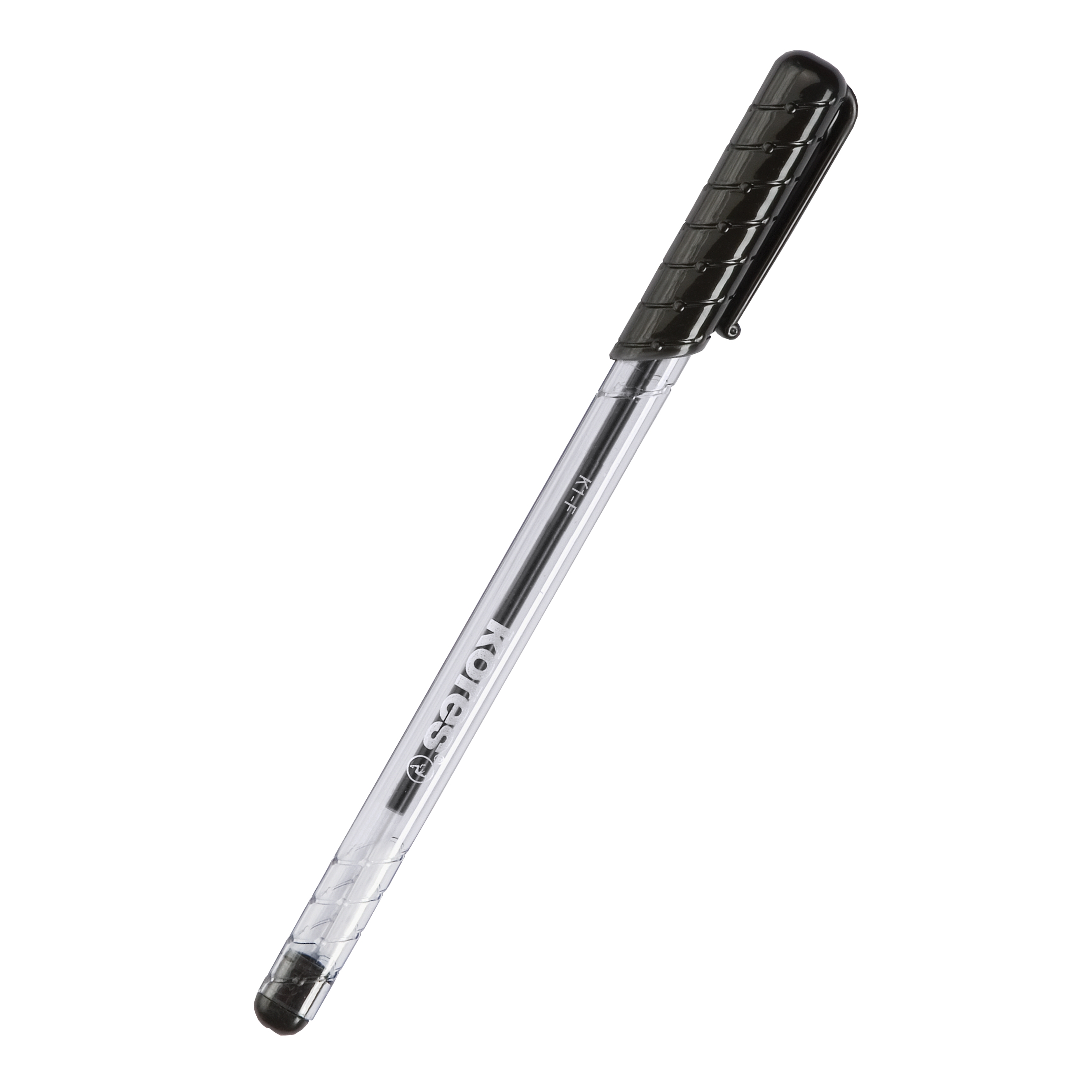 Kuličkové pero Kores K1, černé