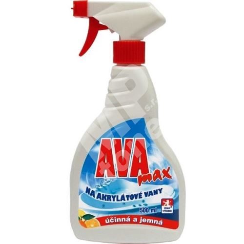 Ava Max čistič na akrylátové vany rozprašovač 500 ml 1