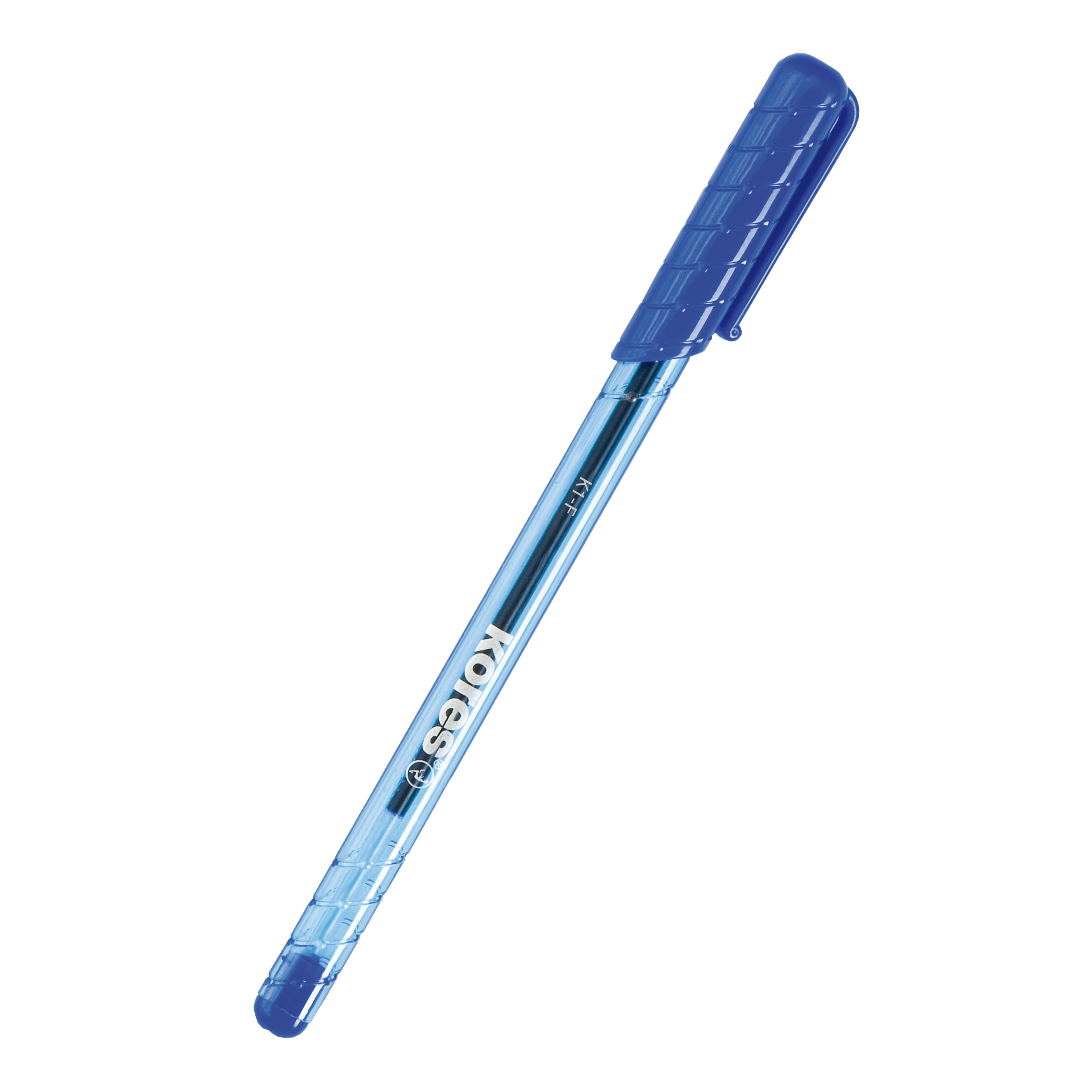 Kuličkové pero Kores K1, modré