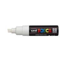Uni Posca PC-8K akrylový popisovač, 8 mm, bílý 3 (2)