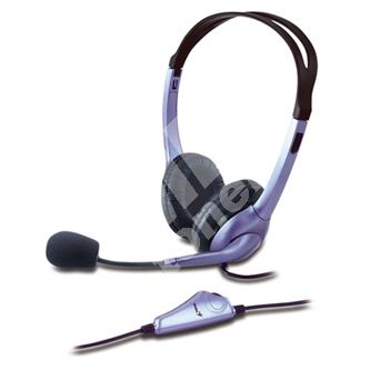 Genius HS-04S, sluchátka s mikrofonem, regulace hlasitosti 1