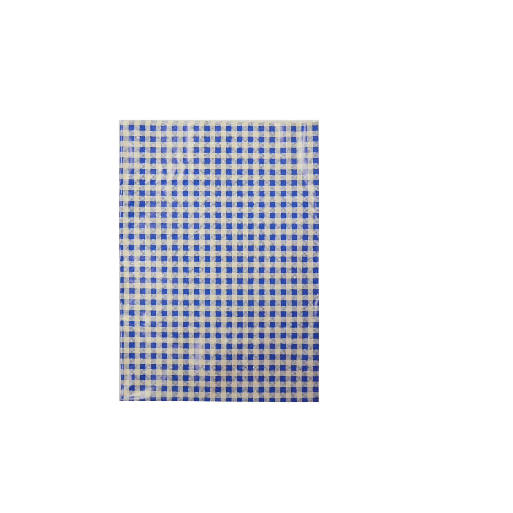 Ubrus do výtvarné výchovy 65x50cm, modro-bílé kostky