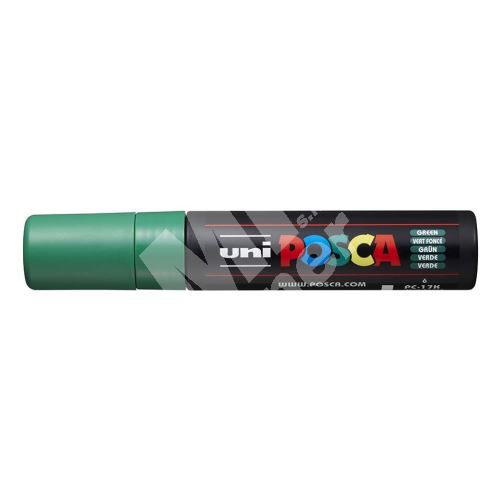 Uni Posca PC-17K akrylový popisovač, 15 mm, zelený 1