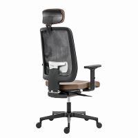 Kancelářské ergonomické křeslo Powerton Lucie, béžové 4 (3)