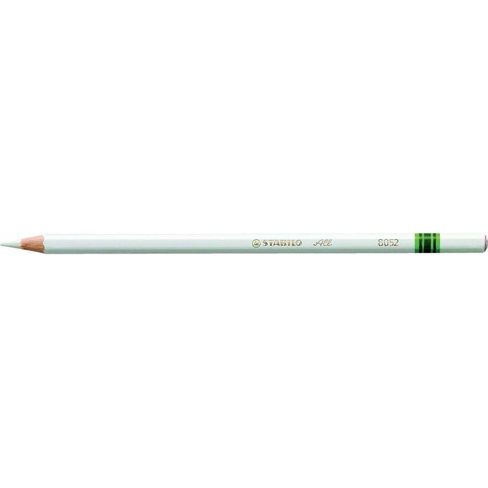 Barevná tužka Stabilo All, šestihranná, na všechny povrchy, bílá