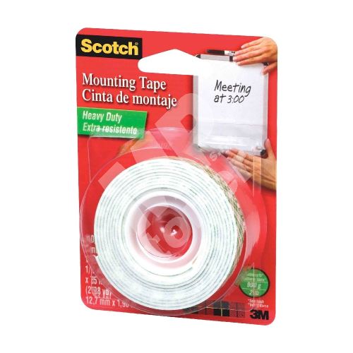 Lepící páska Scotch Mounting Tape 110 12 mm x 1,9 m 3M, pěnová, oboustranná 1