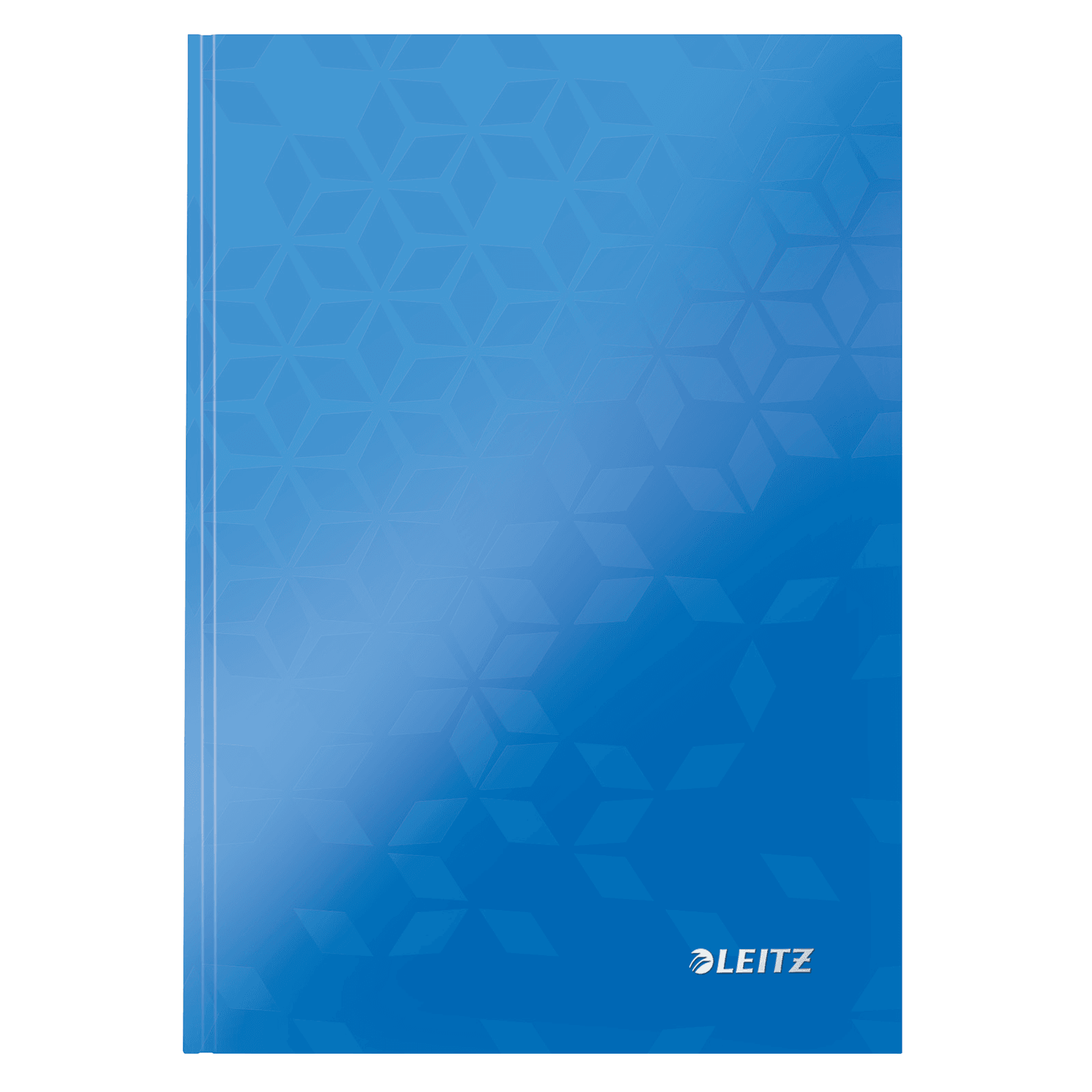 Zápisník A5 Leitz WOW, linkovaný, modrý