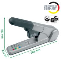 Velkokapacitní sešívač Leitz 5551, stříbrný 5 (4)