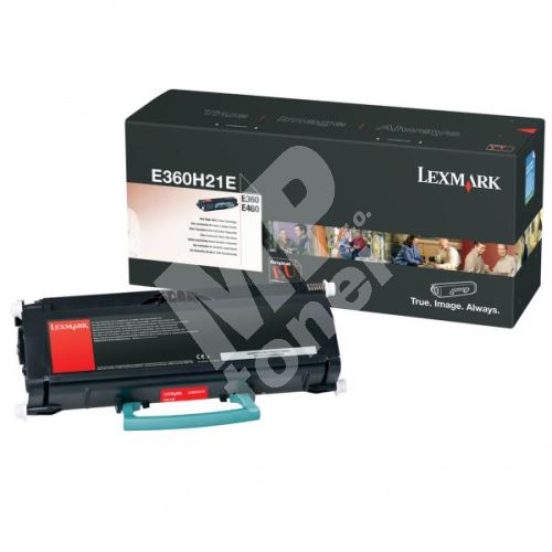 Toner Lexmark E360, E460, black, 0E360H21E, 9000s, high capacity, originál 1