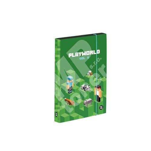 Box na sešity A5 Jumbo Playworld, zelený 1