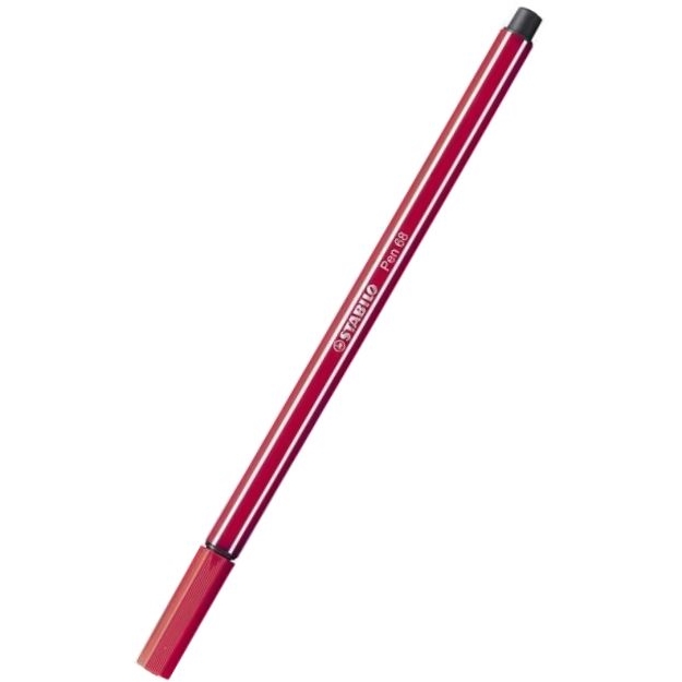 Fix STABILO Pen 68, 1mm, tmavě červená