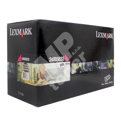 Toner Lexmark 24B5833, magenta, originál 1