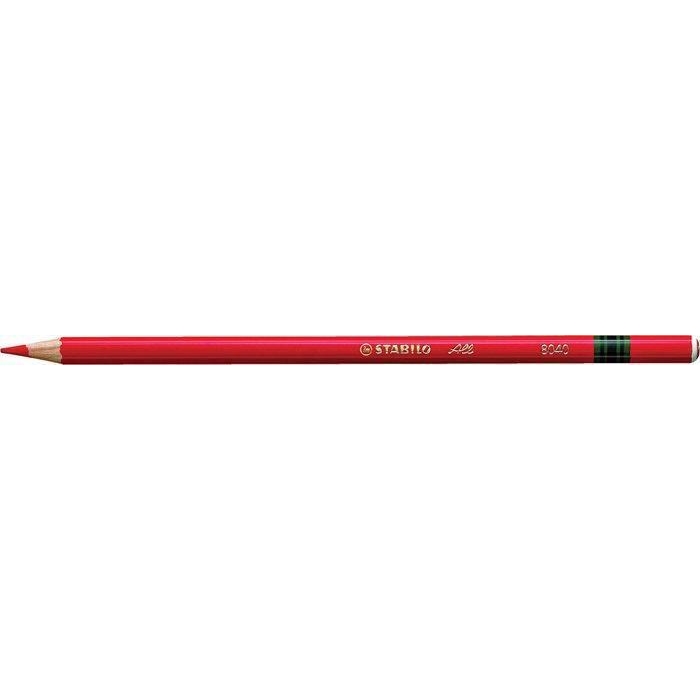 Barevná tužka Stabilo All, šestihranná, na všechny povrchy, červená