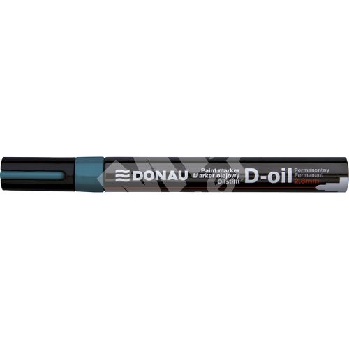Donau D-oil lakový popisovač, 2,8 mm, zelený 1
