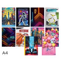Kniha záznamová Classic A4 čtvereček, 96 listů, mix motivů Kniha záznamová Classic A4 čtvereček, 96 listů, mix motivů
