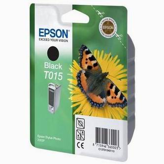 Inkoustová cartridge Epson C13T015401 černá, originál