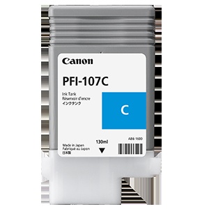 Inkoustová cartridge Canon PFI-107C, iPF-680, 685, 780, 785, cyan, originál