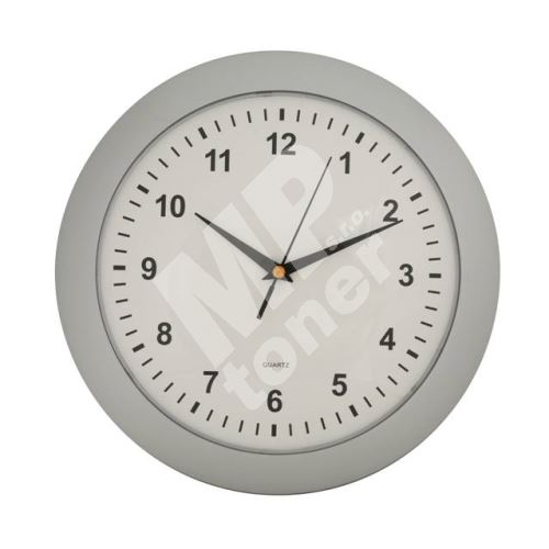 Spoko nástěnné hodiny Berlin II, 31cm, stříbrné 1