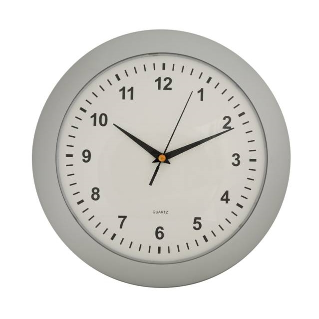 Nástěnné hodiny Spoko Berlin II, 31cm, stříbrné