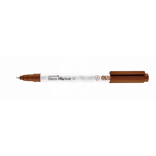 Popisovač Monami Deco Marker 463 XF, hrot 0,7 mm, brown 1