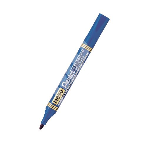 Pentel Permanent Marker N850, popisovač, modrý 2