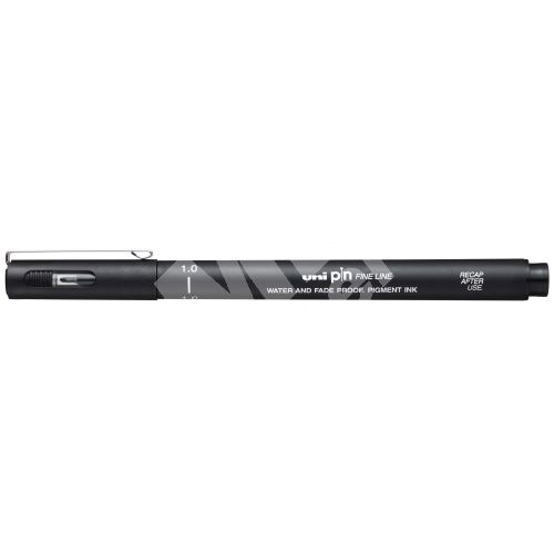 Uni Pin liner 1 mm, PIN10-200(S), černý 1