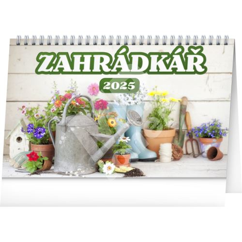 Stolní kalendář Notique Zahrádkář 2025, 23,1 x 14,5 cm 1