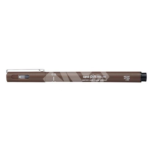 Uni Pin liner 0,5 mm, PIN05-200, sépie 1
