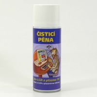 Čisticí pěna, na LCD, plazma TV, 400ml, Čistík Čisticí pěna, na LCD, plazma TV, 400ml, Čistík