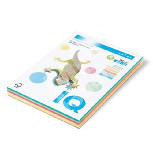 Barevný papír IQ I-RB Mix 5 barev A4 80g 1bal/250ks 1