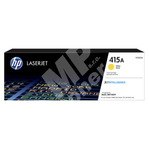 Toner HP W2032A, yellow, 415A, originál 1