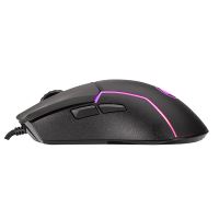 Herní myš Marvo M655, 12000DPI, optika, 7tl., drátová USB, černá, podsvícená 6 (5)