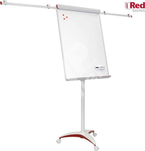 Flipchart Mobilchart PRO 100x70 cm, RED line, s rameny 1