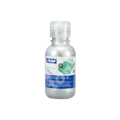 Temperová barva Milan 03491, 125 ml, základní stříbrná 1