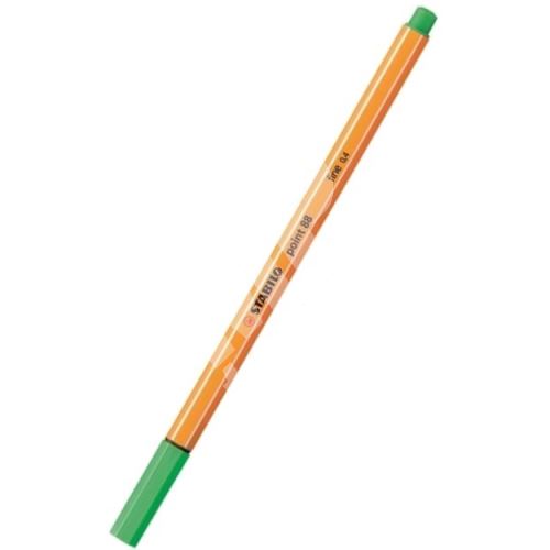 Liner Point 88, světle zelená (emerald), 0,4 mm, STABILO 1