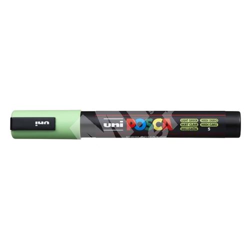 Uni Posca PC-5M akrylový popisovač, 2,5 mm, světle zelený 1