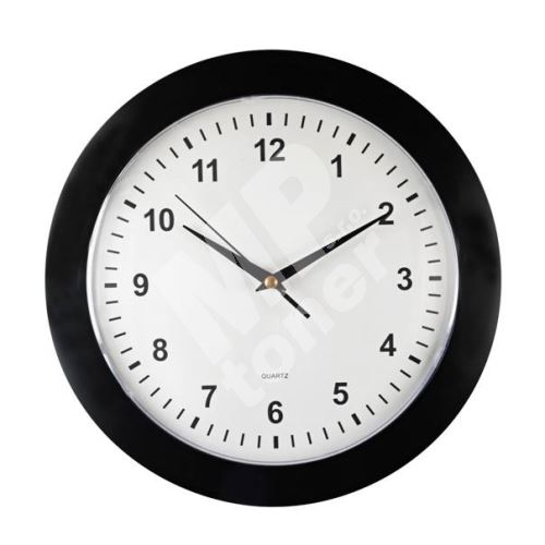 Spoko nástěnné hodiny Vienna II, 31cm, černá 1