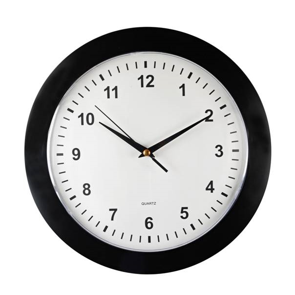 Nástěnné hodiny Spoko Vienna II, 31cm, černá