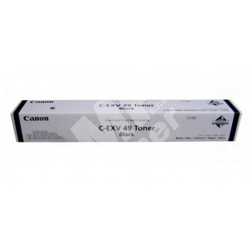 Toner Canon CEXV49, 8524B002, black, originál 1