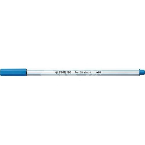 Štětcový fix Stabilo Pen 68 brush, tmavě modrá 1