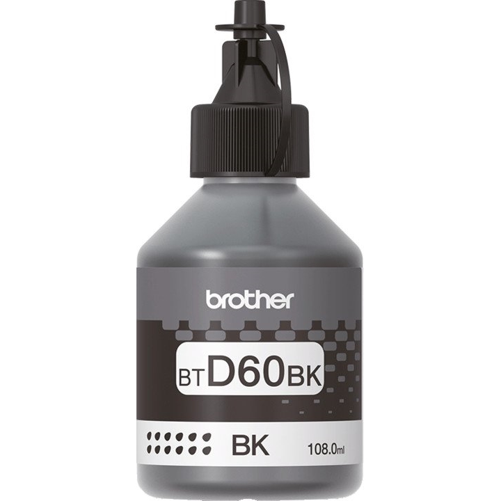 Inkoustová cartridge Brother BTD60BK, black, originál